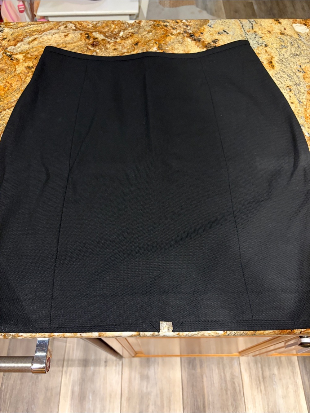 White House Black Market Classic Black Mini Skirt - Sleek Professional Style